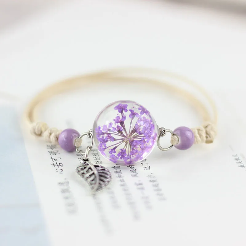 4 purple  Gypsophila 