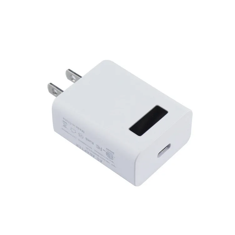 Usb type-C PD зарядное устройство адаптер для Apple MacBook/iPhone X/ iPad type-c USB-C PD Быстрая зарядка 18 Вт стены/путешествия зарядное устройство адаптеры