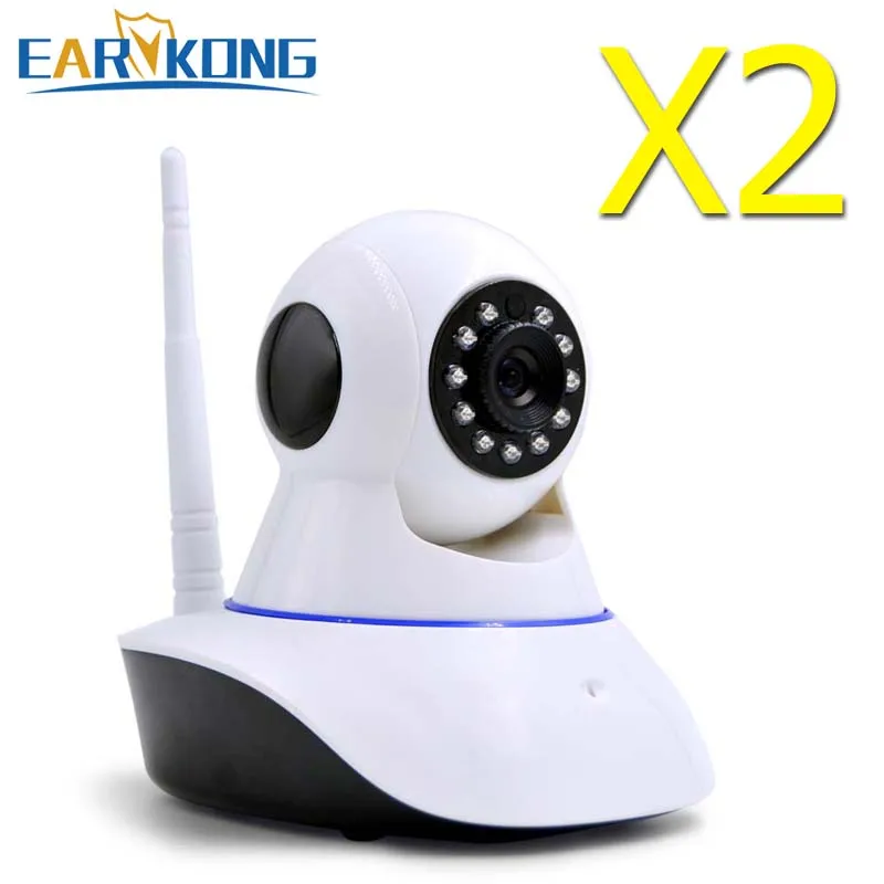 

Earykong 720P HD Wifi Wireless Home Security IP Camera Security Network CCTV Surveillance Camera IR Night Vision Baby Monitor