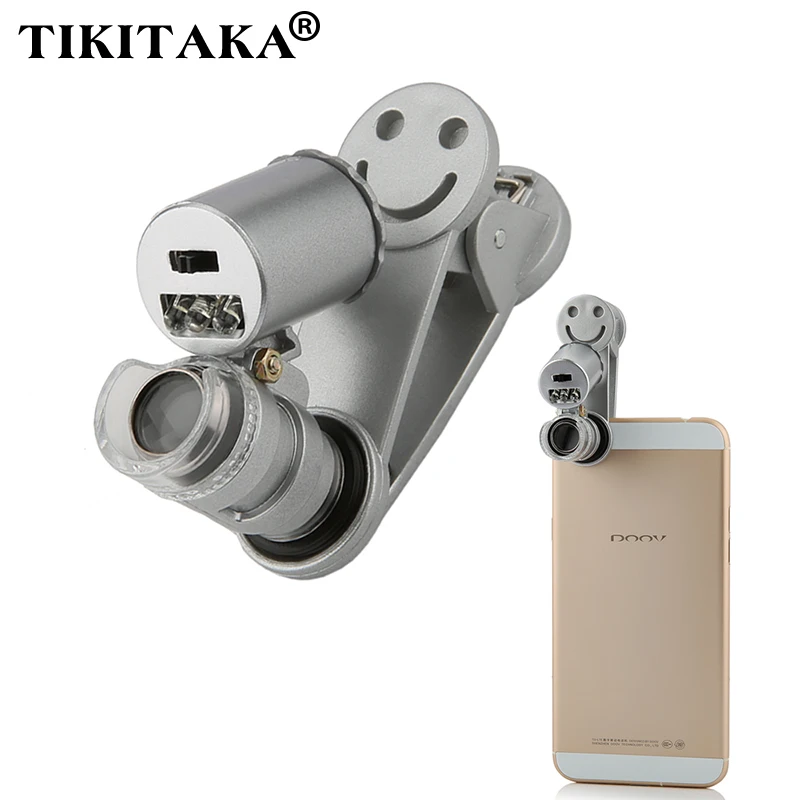 Buy Durable Mobile Phone LED Microscope Magnifier Lens