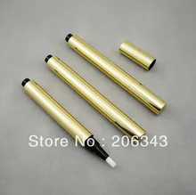NUEVO: 3 ml oro pluma cosmética clic para crema de brillo de labios/mascara/Pestañas de crecimiento líquido tubo o envase cosmético