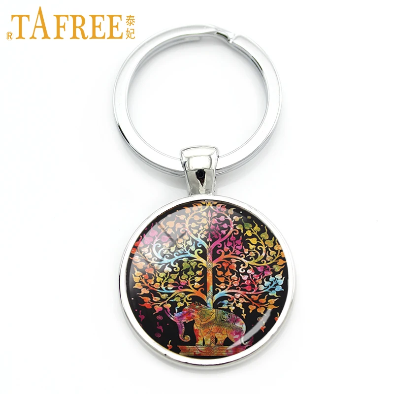 TAFREE Новая Мода Красочный Слон-брелок длинный нос и большие уши милые животные