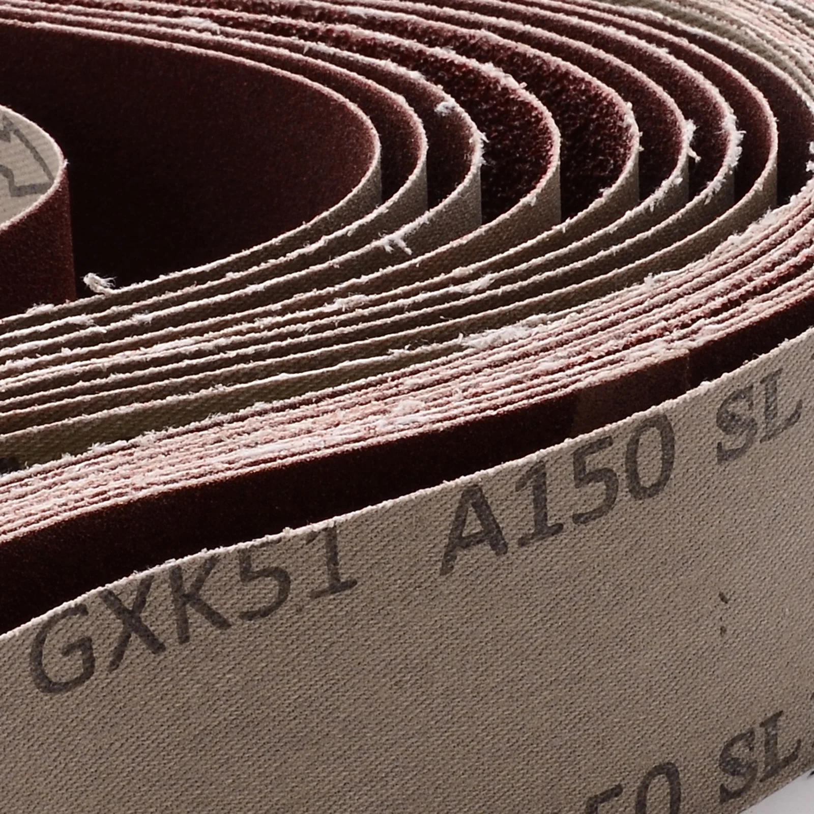 10pcs Aluminium Oxide Sanding Belts 60/120/150/240 Grit Mayitr Sander File Long Lasting Abrasive Polishing Accessories 50*686mm