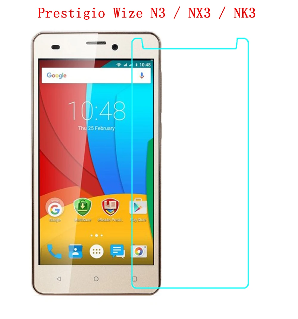 

For Prestigio Wize N3 3507 Duo Screen Protector Tempered Glass For Prestigio Wize N3 / NX3 / NK3 Case Protective Front Film