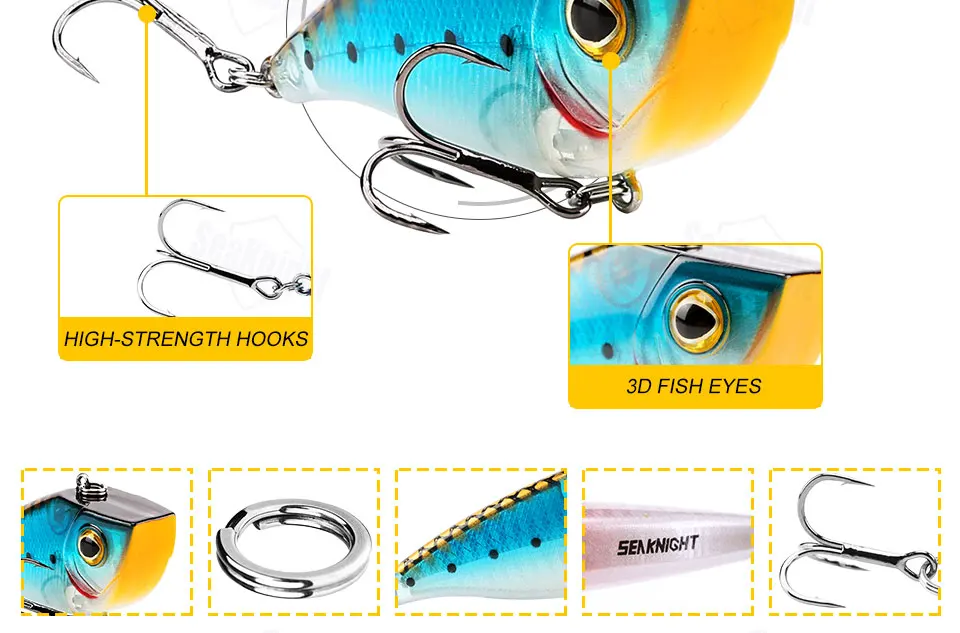 SeaKnight SK027 Тонущая рыбалка 1 шт. 70 мм 21 г Lipless кренкбейты жесткий искусственный VIB вибрационная приманка рыболовные снасти