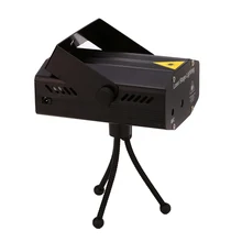 High Quality150MW Mini Red & Green Moving Laser Light Stage projector party Twinkle110-240V 50-60Hz With Tripod
