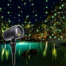 Thrisdar Outdoor Star Fairy Projector Laser Light Sky Star Laser Shower Projector Spotlight Outdoor Garden Landscape Laser Light