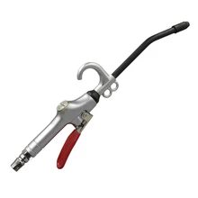 Пневматическое ружьё с воздушным выдувом Gun1/4in сопло из сплава пыли расширенное сопло для воздушного компрессора стальное сопло/серебро