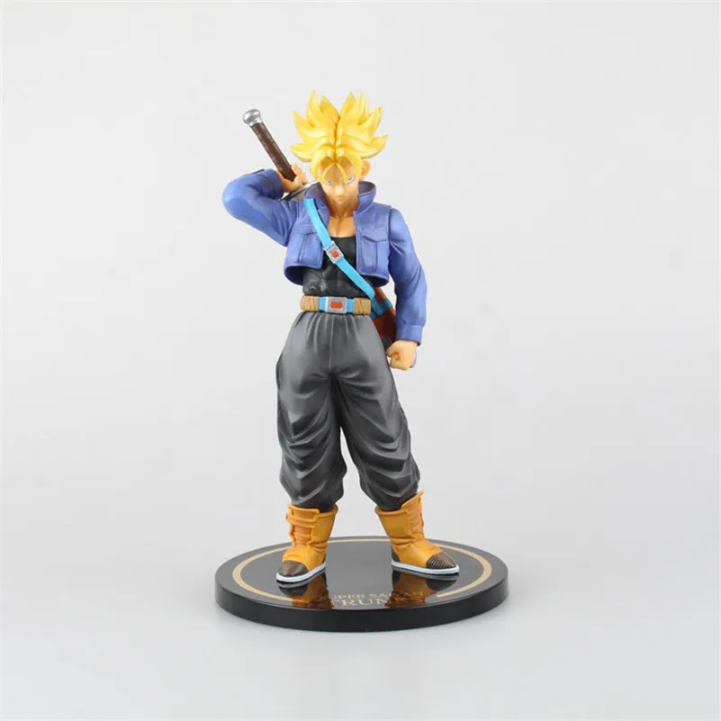 

J.G Chen Free Shipping Dragon Ball Z Super Saiyan Cool Trunks Battle Version Boxed PVC Action Figure Model Collection Toy 24cm