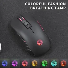 Портативная беспроводная мини-мышь USB 2,4 ГГц оптическая мышь для ПК ноутбук компьютер NK-Shopping