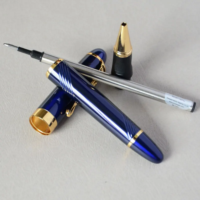 Шариковая ручка JINHAO X450 темно-синяя и Золотая Роскошная офисная деловая школьная зеленая черная фиолетовая 21 выбор цвета JINHAO 450