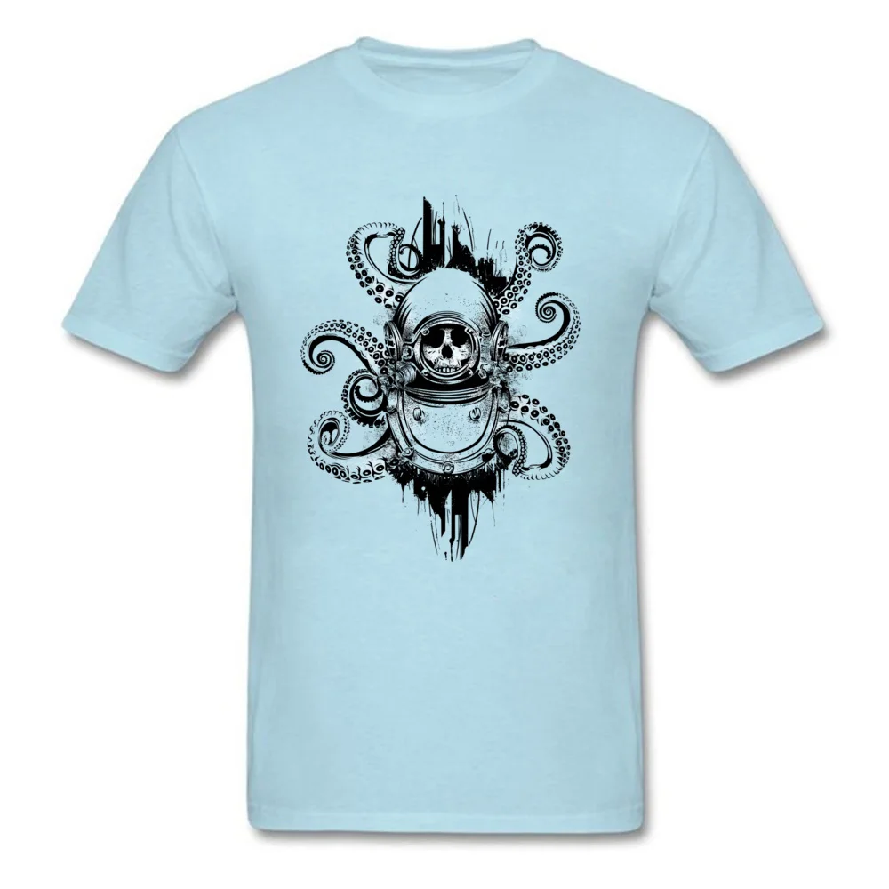  Men's T-shirts Death of the Diver Normal Tops Tees 100% Cotton Crewneck Short Sleeve Crazy T-shirts Summer Wholesale Death of the Diver light