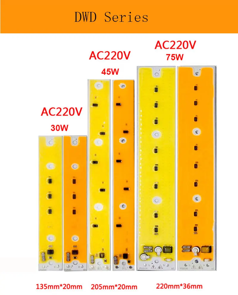 Высокая мощность светодиодный чип 220 в 30 Вт 50 Вт 70 Вт 100 Вт 150 Вт Светодиодная лампа Чип Интегрированный Смарт IC драйвер теплый белый