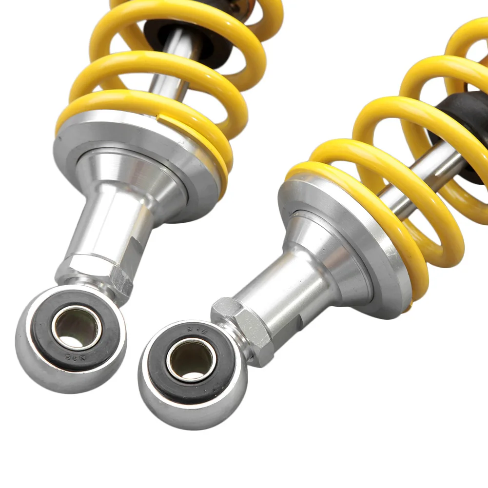 GZYF 12.5" inch 320mm 7mm Spring Motorbike Motor Nitrogen Air Shock Absorbers Supension Damper Damping Cushion Universal Motorcycle For Honda Suzuki Yamaha Kawasaki ATV Go Kart Quad Dirt Sport Bikes motorcross