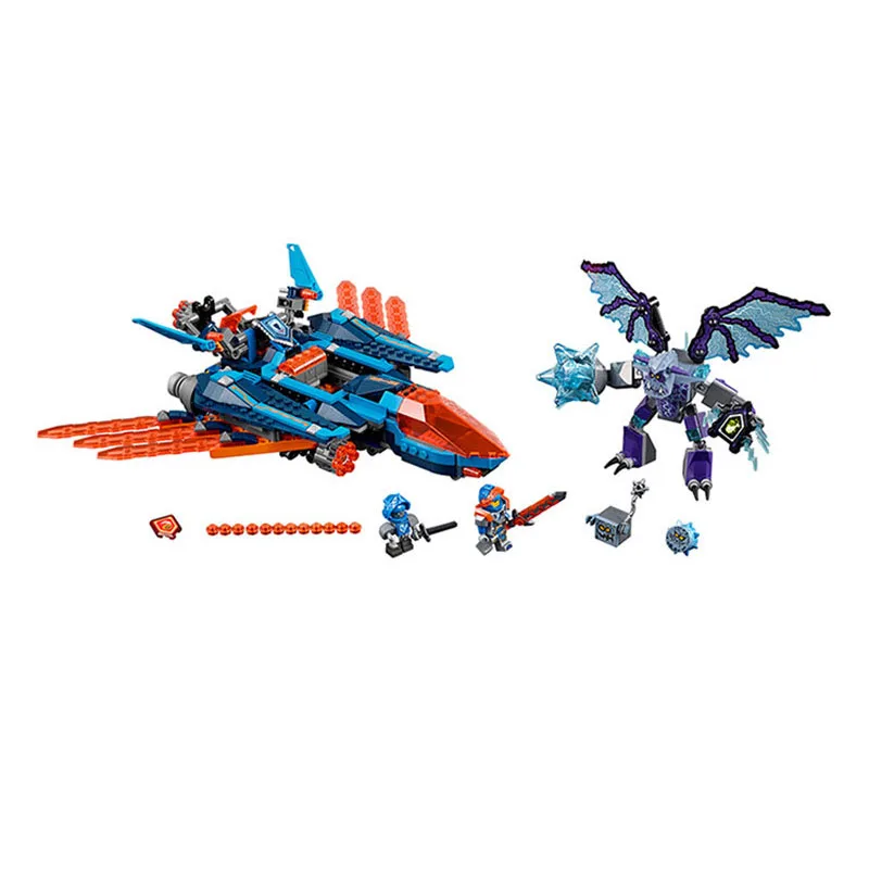 

Gifts 70351 Pogo Bela 10596 Nexus Nexo Knights Clay Falcon Fighter Blaster Models Building Blocks Bricks Compatible Legoe Toys