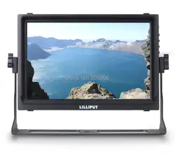 LILLIPUT TM-1018/S 10.1 "TFT светодиодный сенсорный 3G-SDI монитор с SDI HDMI ввода-вывода качество трансляции для DSLR full HD видеокамера