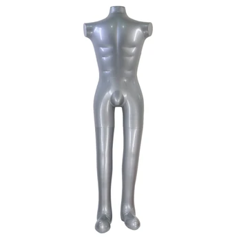 

Inflatable PVC Male Model Dummy Torso Body Armless Mannequin Clothing Display