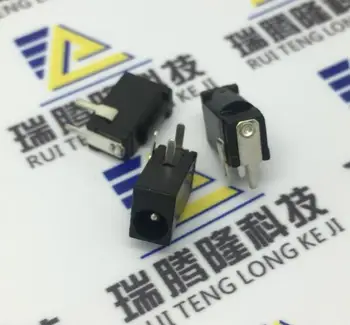 

Free shipping 100PCS DC-002 DC power socket DC002 3.5-1.3MM SMALL sockets connector DIP 3PINS