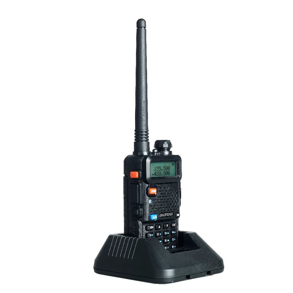 Dual Band Two Way Radio Baofeng UV 5R Walkie Talkie 5W 128CH UHF VHF FM VOX