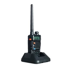 Dual Band Two Way Radio Baofeng UV 5R Walkie Talkie 5W 128CH UHF VHF FM VOX