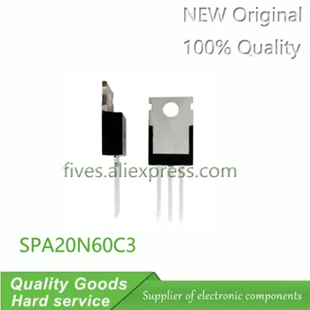 

10 unids/lote 20N60C3 SPA20N60C3 TO-220F transistor MOS de Canal N 20A600V nueva original
