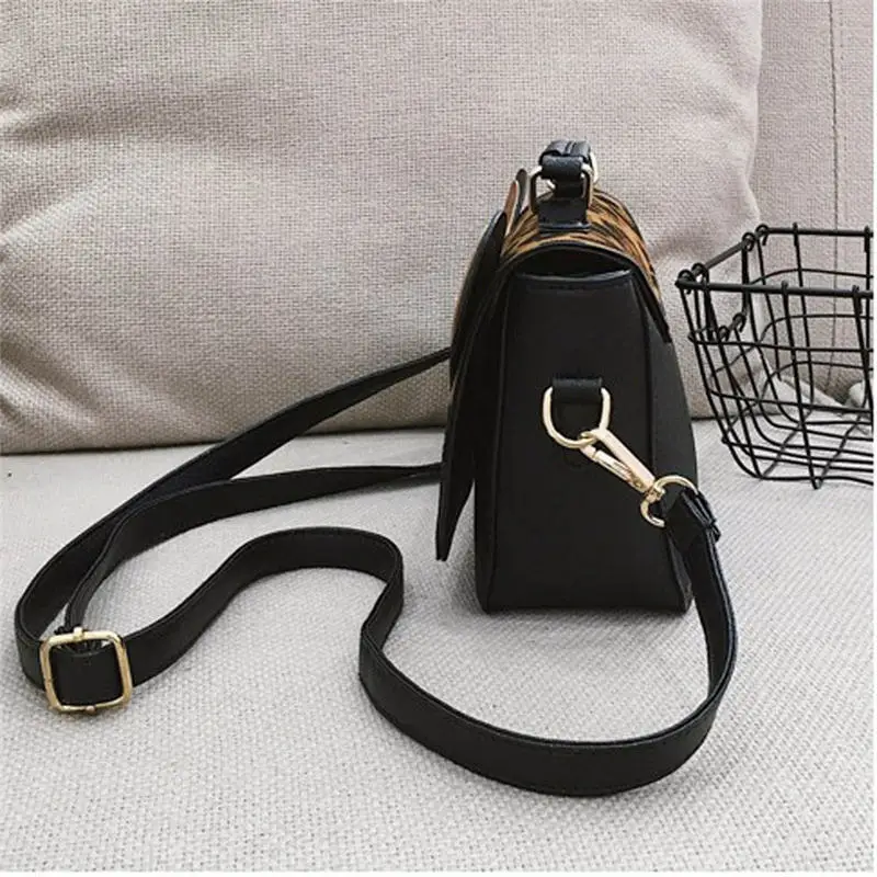 Leopard Cat Heart Shoulder Bag Handbags Crossbody Bag for Women 2019 Messenger Bags women's bag bolsa feminina sac a main 40AP1713