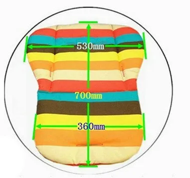 1 шт. толстые Водонепроницаемый коляска зонтик Корзина Коляска Подушки Коврики Детская Коляска Pad коляска заполнение лайнер автокресло pad