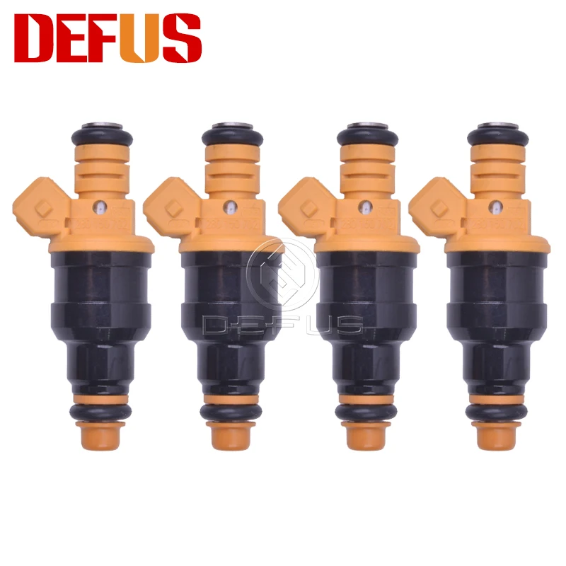 

DEFUS 4x 0280150702 Fuel Injector For FORD NISSAN PINTARA Alfa Romeo 145 155 SPIDER 156 166 2.5 3.0L V6 24V Nozzle Brand New