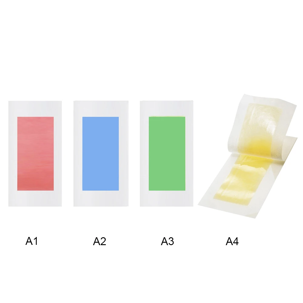 10 Pcs Hair Removal Depilatory Wax Papers Double Side Nonwoven Epilator Body Skin Care Cold Strips full body wax paper wholesale