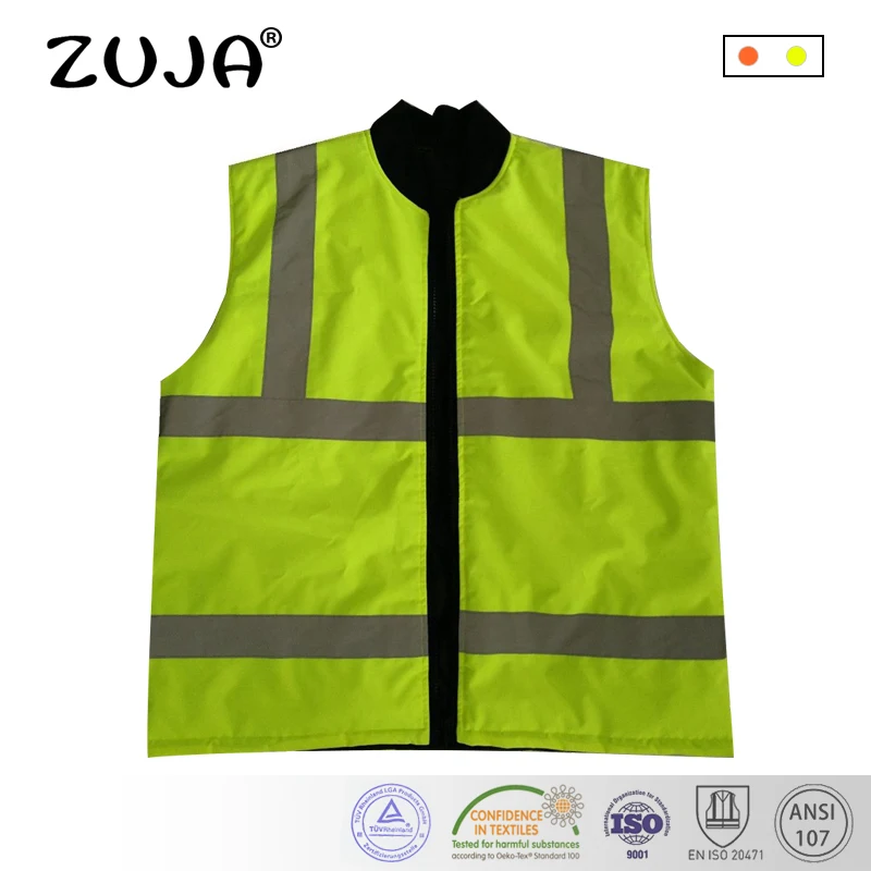 

Hi-visibility Reflective Cotton Jacket Waterproof Winter Safety Apparel Construction Worker Reflective Vest