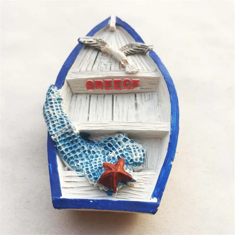 Lychee Greece Crete Island Magnet Fishing Boat Design Refrigerator Magnetic Sticker Home Decoration Travel Souvenirs Lychee Greece Crete Island Magnet Fishing Boat Design Refrigerator Magnetic Sticker Home Decoration Travel Souvenirs