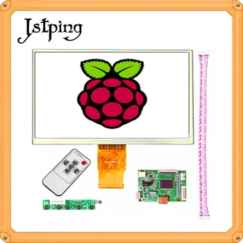 

Jstping 7 inch HD 1024*600 Car LCD screen Monitor miniature Micro Ultra small Driver Board HDMI for Raspberry pi Windows Android
