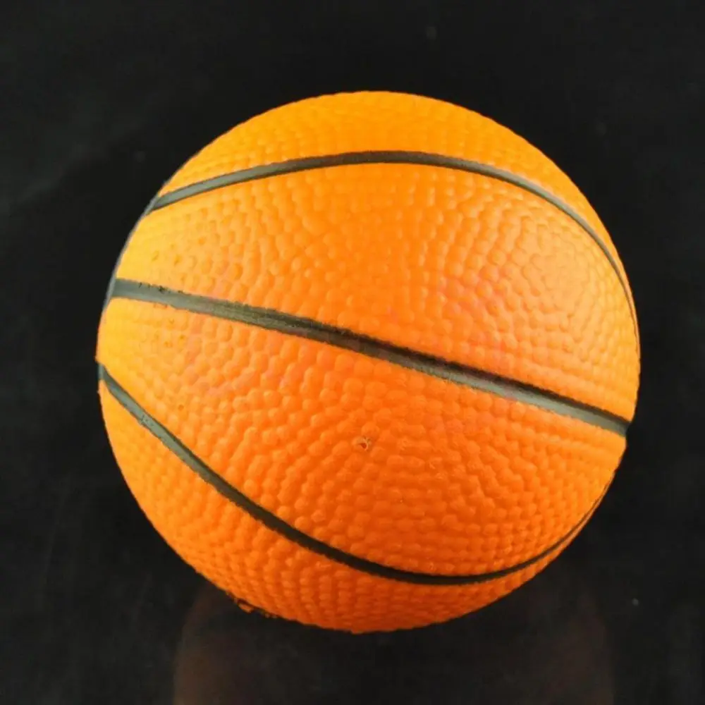 Fashion Cute Orange Basketball Stress Relief Relaxing Squeeze Elastic