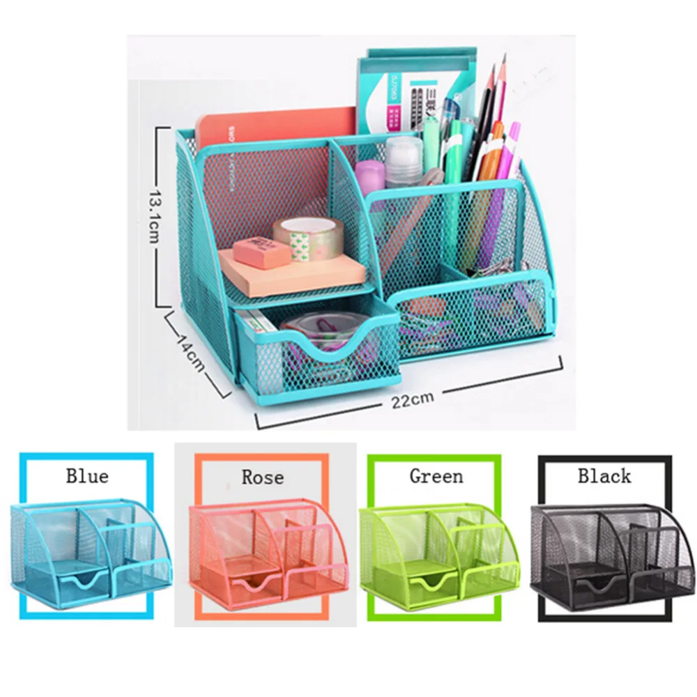 1 Pc Bureau Bien Rangé Organisateur De Bureau De Maille