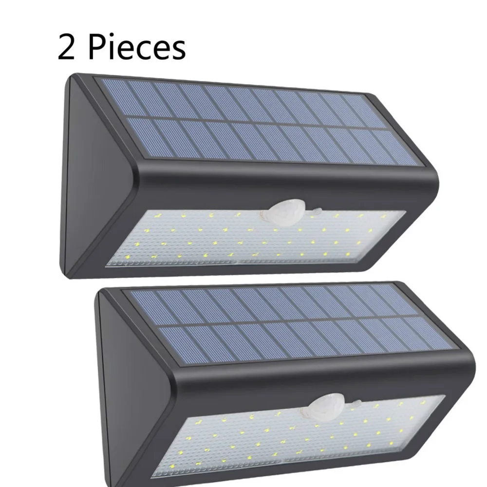 Sensor de Movimento Solar sem Fio Decoração do Jardim Solar ao ar Luzes de Rua Lâmpadas Leds Luminaria Solar Luz Livre Lâmpada Led 2 Peças 38 2 luz solar ao ar livre lâmpada led luzes de rua 2 peças