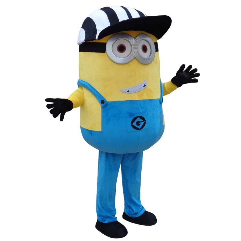 Minions Adult Party Costume Despicable Me Mascot Costume Fancy Dress Outfit