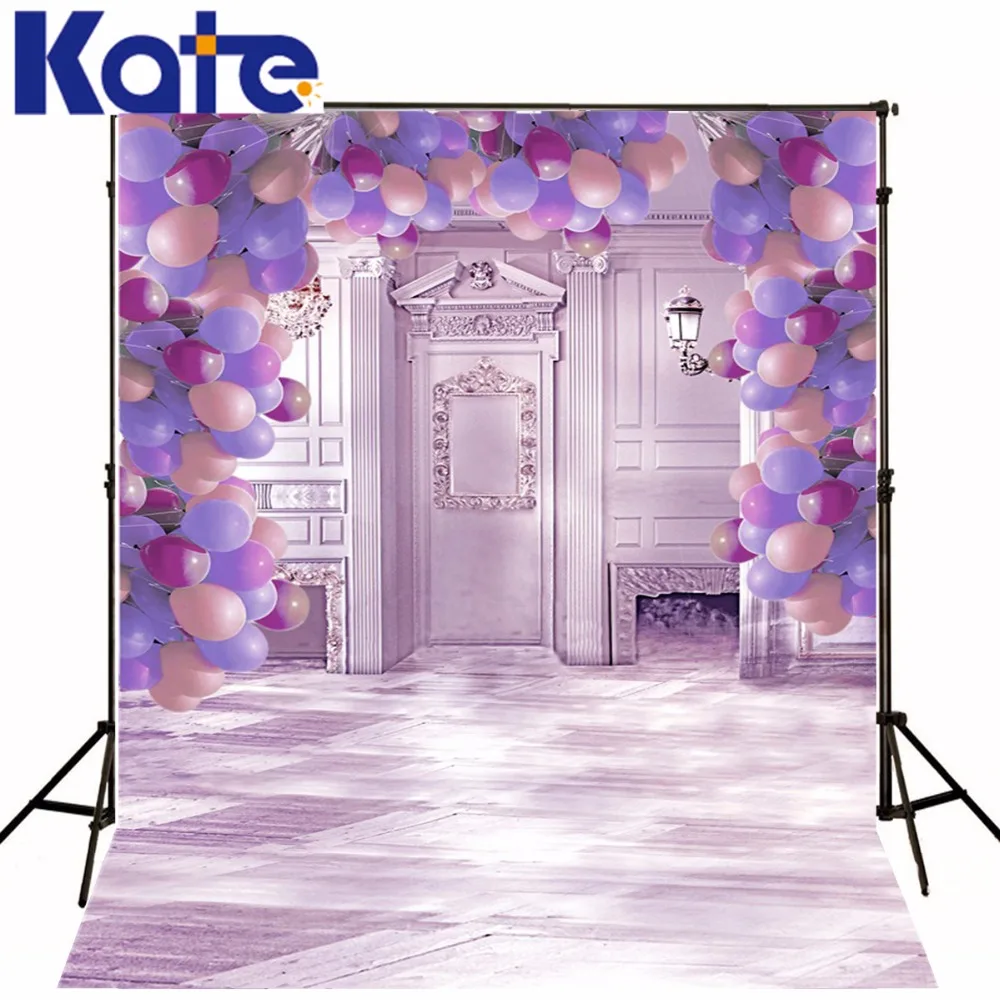 

3M*2M(10*6.5 Ft) Kate Gorgeous Photography Backdrop Lavender Balloon Photography Backgrounds For Wedding Background