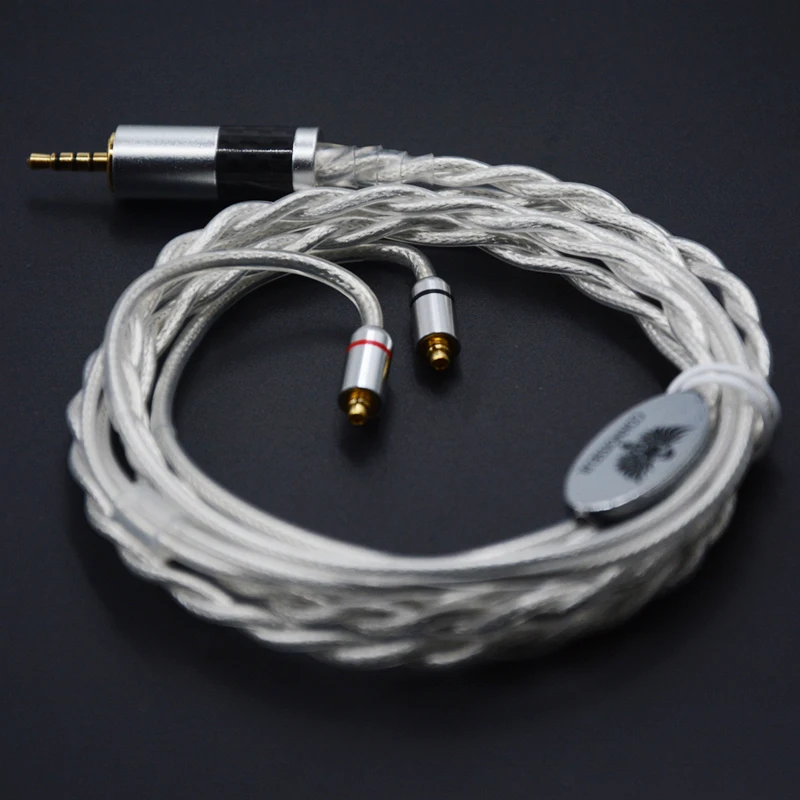 Prix pour NICEHCK MMCX Câble 2.5mm Équilibrée 7N Unique Cristal De Cuivre Plaqué Argent Câble 4-Pole Jack Plug Pour Astell & Kerns ONKYO OPUS DAP Prix pour NICEHCK MMCX Câble 2.5mm Équilibrée 7N Unique Cristal De Cuivre Plaqué Argent Câble 4-Pole Jack Plug Pour Astell & Kerns ONKYO OPUS DAP