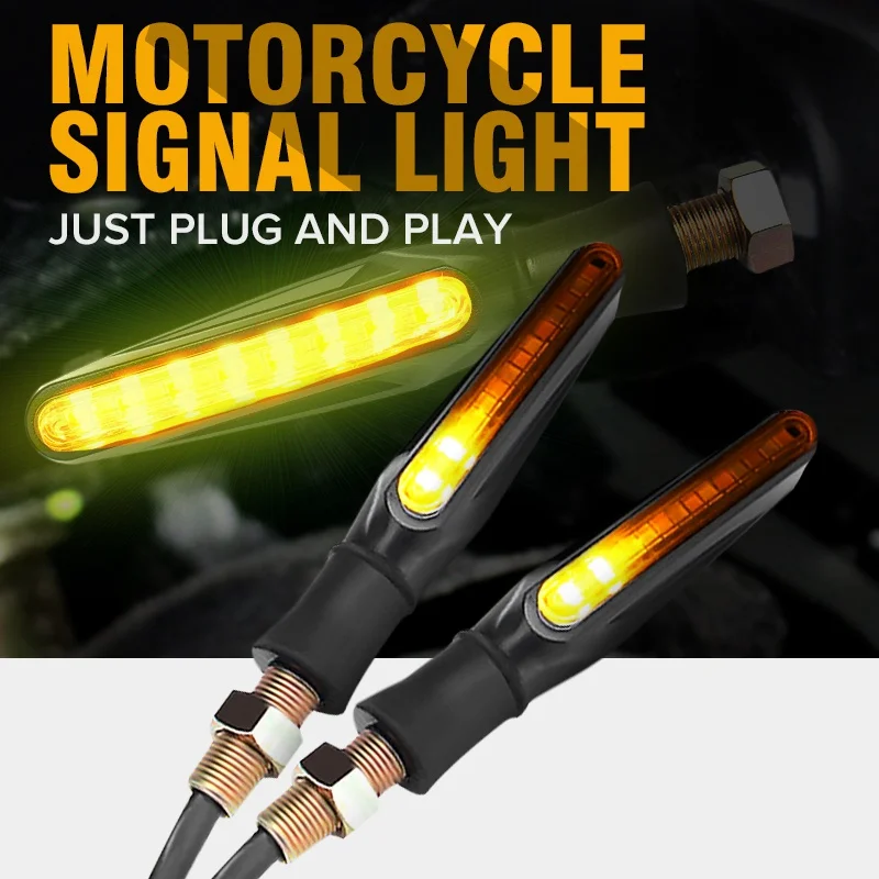 1Pair Universal Motorcycle 12V LED Flasher Load Resistor Free Flowing