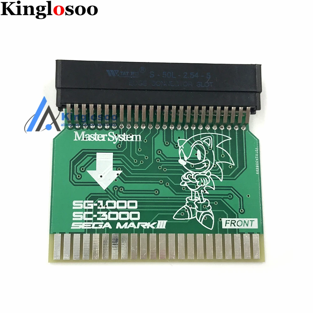 

SMS2SG1000 Sega Master System (U.S. Version) to Sega MARK III (Japanese Version) Adapter SMS Adapter