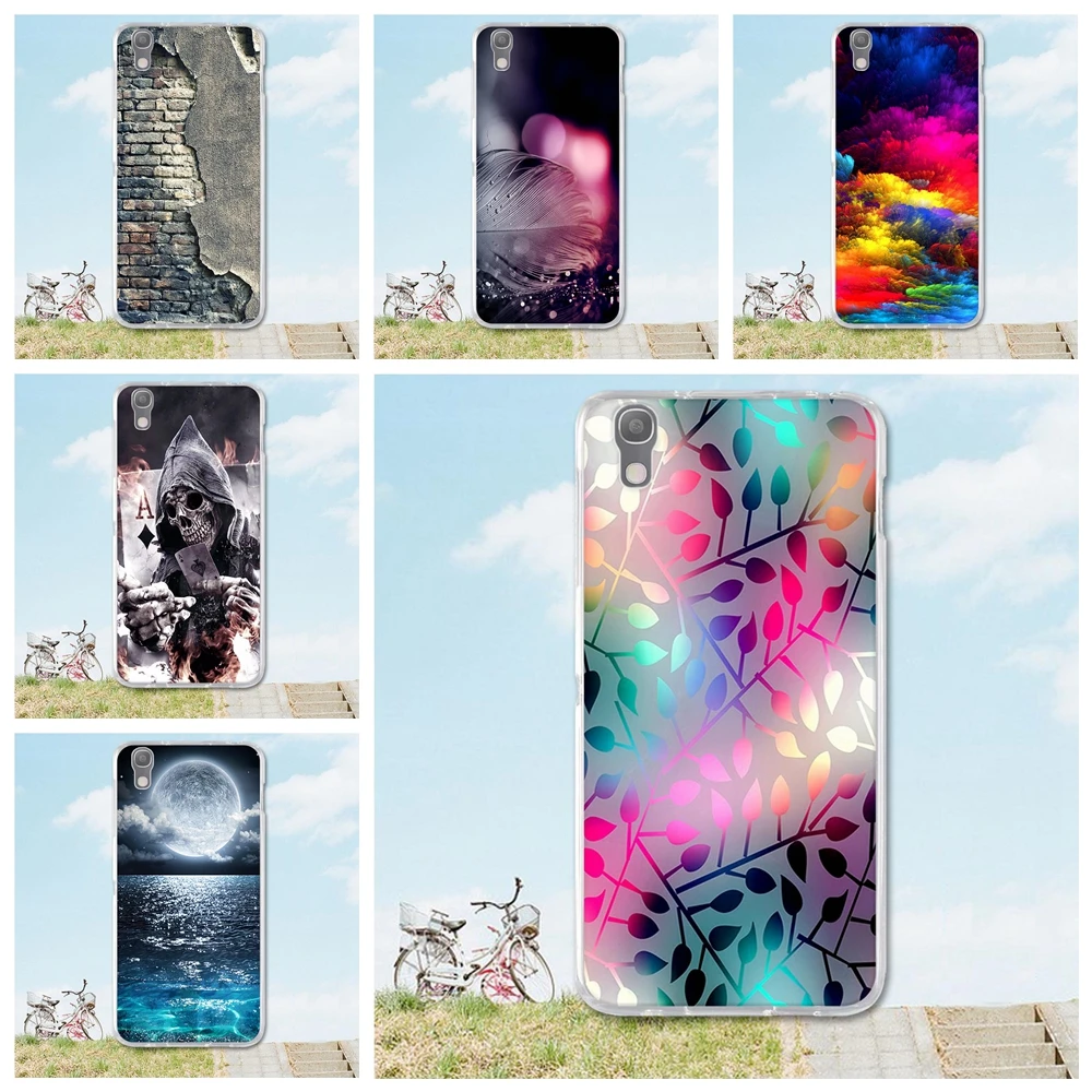 

New Drawing Painted Cases For Alcatel Idol 4 5.2 Inches Mobile Phone Case Silicone Cover for alcatel idol 4 Soft TPU Pudding