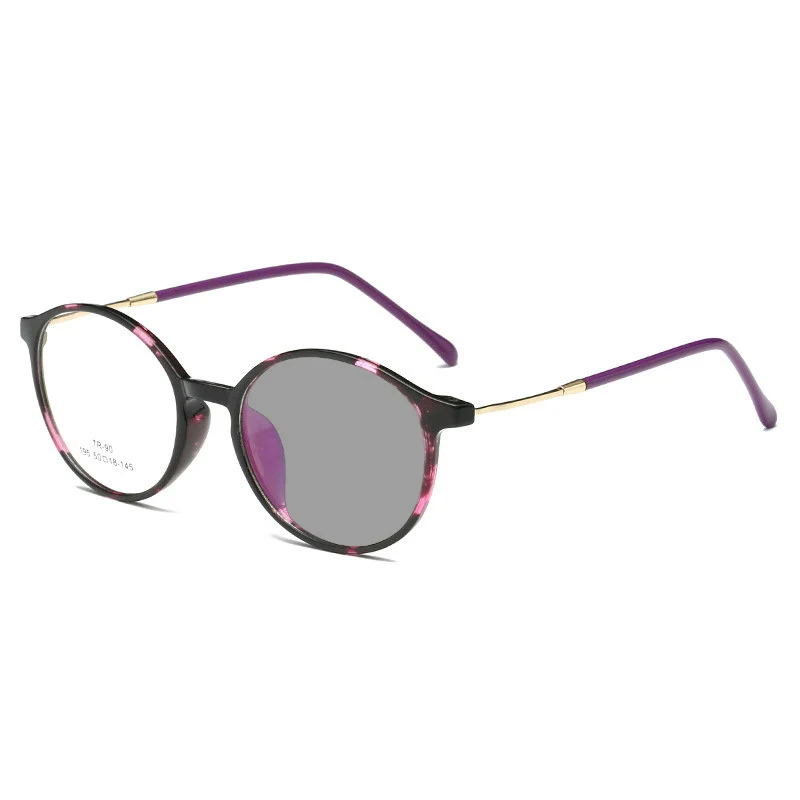 Mincl/прогрессивные многофокусные очки для чтения линз для мужчин дальнозоркость бифокальные очки солнцезащитные фотохромные очки UV400NX - Цвет оправы: black flower