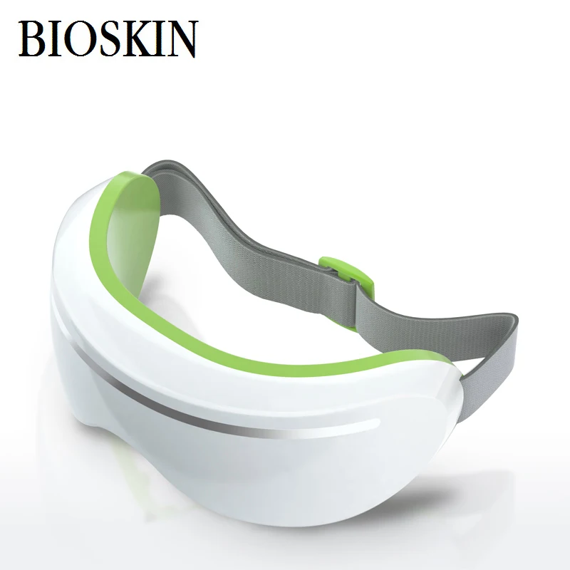 BIOSKIN, умный беспроводной массажер для глаз, аппарат для ухода за глазами, устройство для визуальной защиты, музыка и вибрация, релаксация, уход