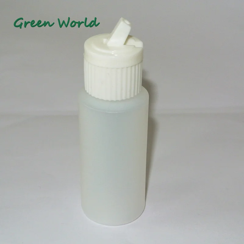 

Green World 1pc/lot 30ml Oil Bottle,Plastic Dropper Bottle with Flip Up Top (without oil)