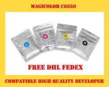 High quality developer powder compatible for Konica Minolta magicolor c8650 Free Shipping DHL FEDEX