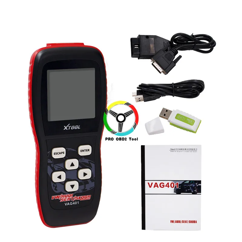 XTOOL VAG401 OBD2 автоматический диагностический инструмент VAG 401 считыватель кодов обновление онлайн