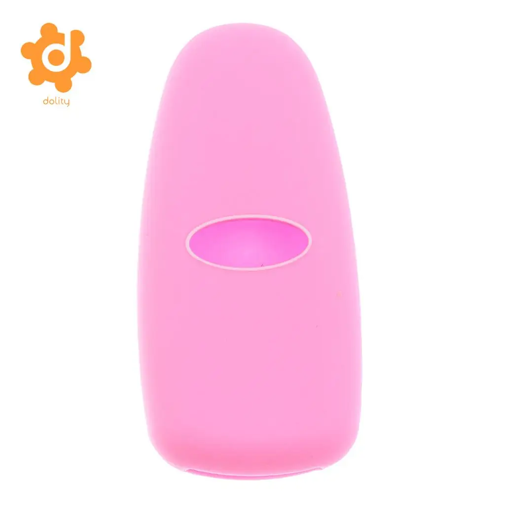 2x Remote Car Key Shell Case Fob Cover Protector for Ford Edge Luminous+Pink
