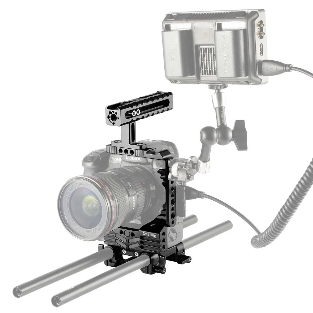 Стабилизатор SmallRig GH5 для камеры Panasonic Lumix /GH5S с батарейным отсеком и 15
