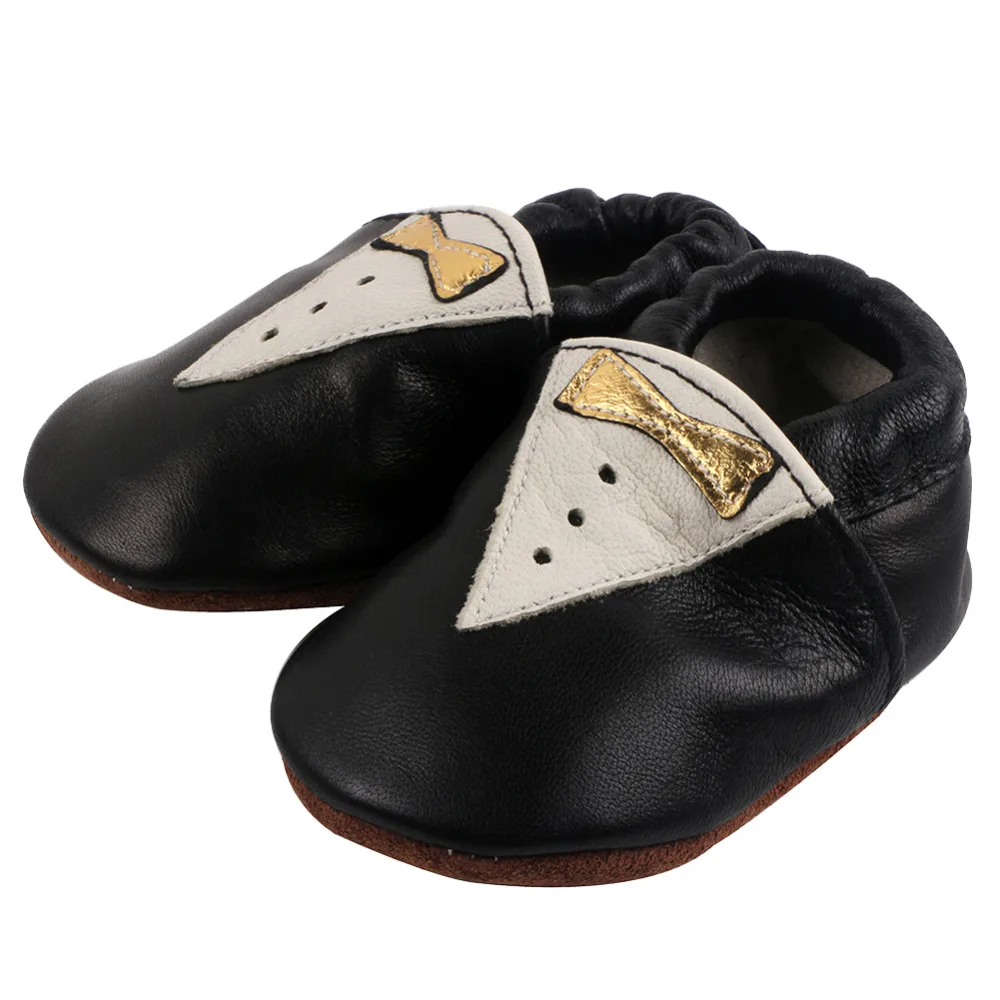 

Genuine Leather Baby Shoes Moccasins Anti -Slip Boys Girl Shoes Cartoon Infant Toddler First Walkers 0-24M