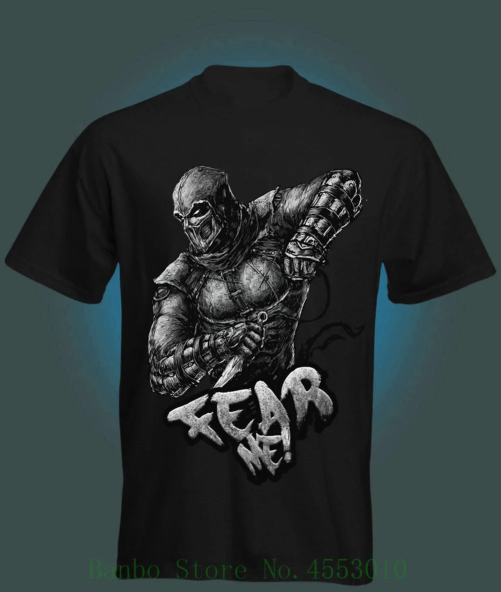Mmoral Noob Saibot футболка Новинка! Хип-хоп Новые футболки Мужская брендовая одежда